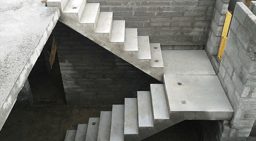 Создание и монтаж бетонной лестницы своими руками