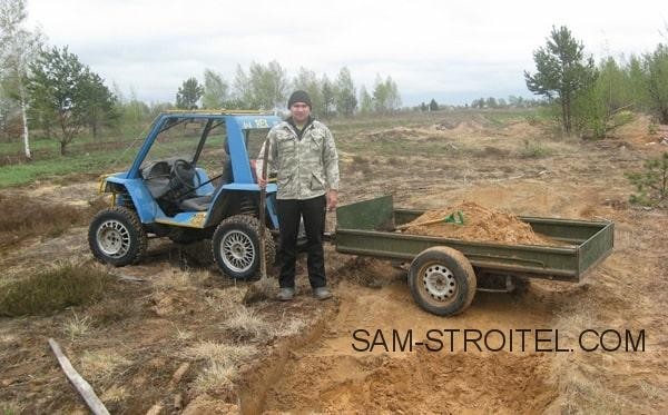 Самодельный автомобиль с 4 ведущими и управляемыми колёсами (24 фото) Самодельный автомобиль с 4 ведущими и управляемыми колёсами (24 фото)