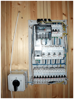 Тонкости монтажа электропроводки в деревянном доме