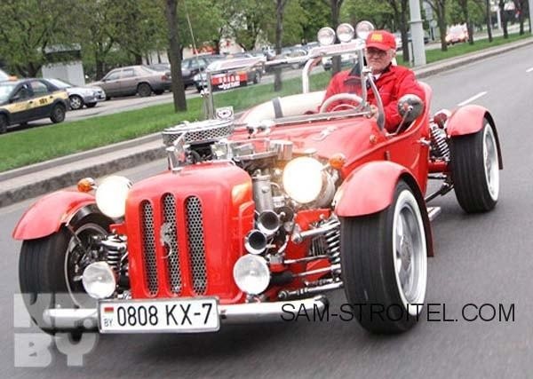 Самодельный автомобиль Владимира Мательского (35 фото)