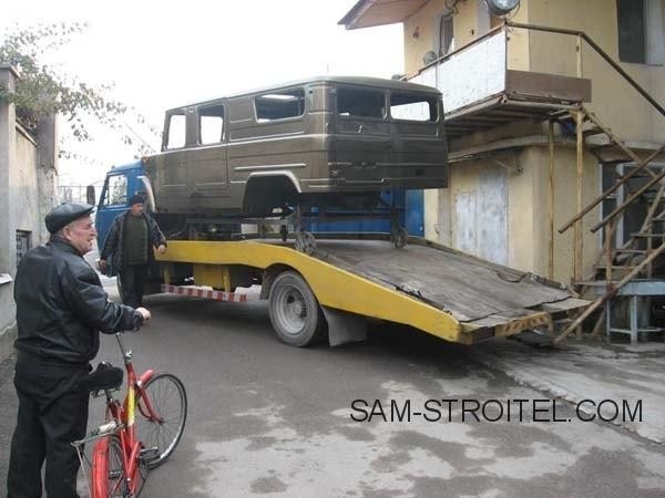 Авто самоделка внедорожник на базе ГАЗ-66