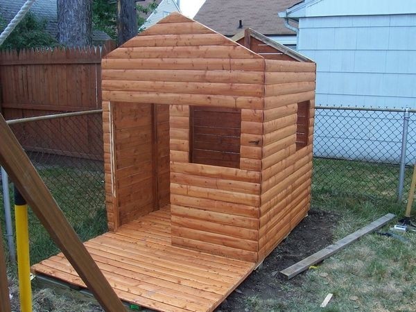 Отец построил для сына игровой домик своими руками: подробная инструкция с фото (получится у каждого)