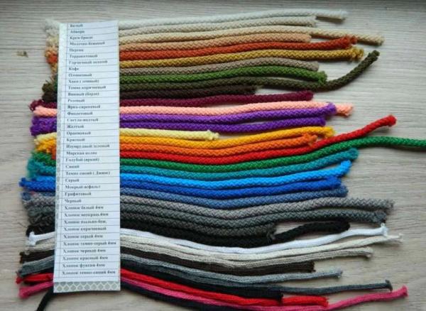 Ковер из полиэфирного шнура: виды, формы, способы вязания