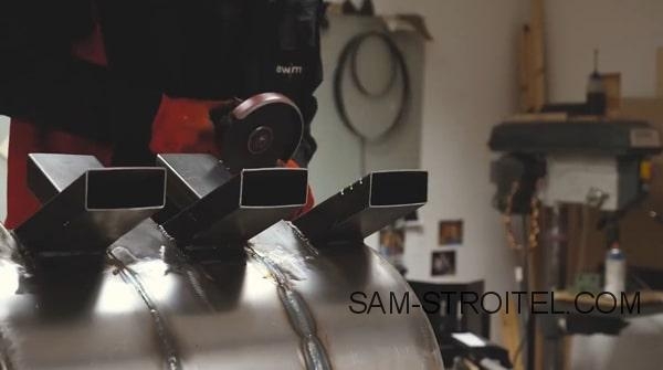 Печь своими руками из металла: эффективная конструкция с теплообменником (41 фото)