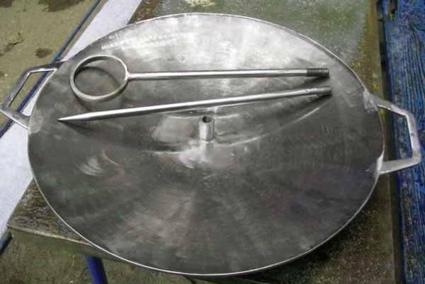 Сковорода из диска бороны
